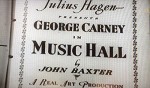 Music Hall (1934) afişi