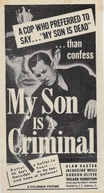 My Son Is a Criminal (1939) afişi