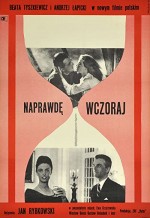 Naprawde Wczoraj (1963) afişi