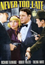 Never Too Late (1935) afişi