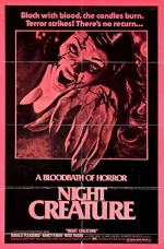 Night Creature (1978) afişi