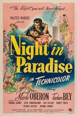 Night In Paradise (1946) afişi