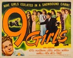 Nine Girls (1944) afişi