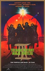Ninja Kaplumbağalar 3 (1993) afişi