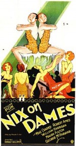 Nix On Dames (1929) afişi