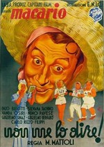 Non Me Lo Dire! (1940) afişi