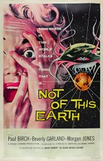 Not Of This Earth (1957) afişi