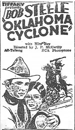 Oklahoma Cyclone (1930) afişi