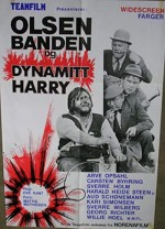 Olsen-banden Og Dynamitt-harry (1970) afişi