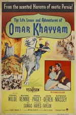 Omar Khayyam (1957) afişi