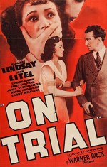 On Trial (1939) afişi