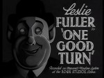 One Good Turn (1936) afişi