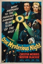 One Mysterious Night (1944) afişi