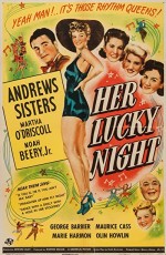 Onun şanslı Gecesi (1945) afişi