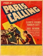 Paris Calling (1941) afişi