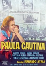 Paula Cautiva (1963) afişi