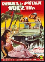 Pekka Ja Pätkä Suezilla (1958) afişi