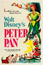 Peter Pan (1953) afişi