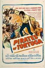 Pirates Of Tortuga (1961) afişi