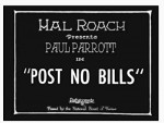 Post No Bills (1923) afişi