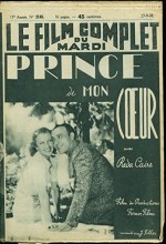 Prince De Mon Coeur (1938) afişi