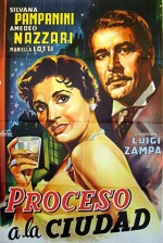 Processo alla città (1952) afişi