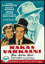 Rakas Varkaani (1957) afişi