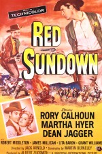 Red Sundown (1956) afişi