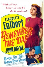 Remember The Day (1941) afişi