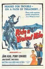 Ride A Violent Mile (1957) afişi