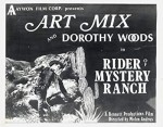 Rider Of Mystery Ranch (1924) afişi