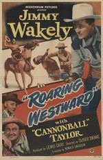 Roaring Westward (1949) afişi