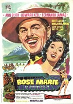 Rose Marie (1954) afişi