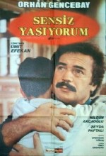 Sensiz Yaşıyorum (1989) afişi