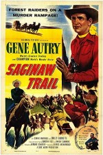 Saginaw Trail (1953) afişi