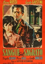 Sangue sul sagrato (1950) afişi