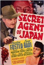 Secret Agent Of Japan (1942) afişi