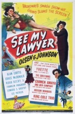 See My Lawyer (1945) afişi