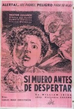 Si Muero Antes De Despertar (1952) afişi