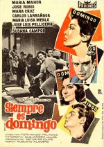 Siempre Es Domingo (1961) afişi