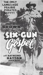 Six Gun Gospel (1943) afişi
