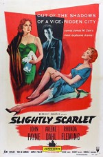 Slightly Scarlet (1956) afişi