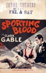 Sporting Blood (1931) afişi