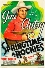 Springtime In The Rockies (1937) afişi