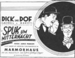 Spuk Um Mitternacht (1930) afişi