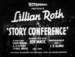 Story Conference (1934) afişi