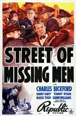 Street Of Missing Men (1939) afişi
