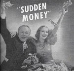 Sudden Money (1939) afişi