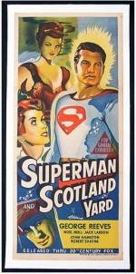 Superman In Scotland Yard (1954) afişi