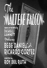 The Maltese Falcon (ı) (1931) afişi